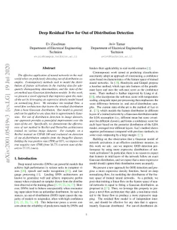 Deep Residual Flow for Out of Distribution Detection
