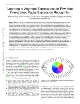Learning to Augment Expressions for Few-shot Fine-grained Facial
  Expression Recognition