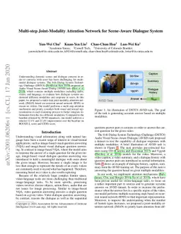 Multi-step Joint-Modality Attention Network for Scene-Aware Dialogue
  System