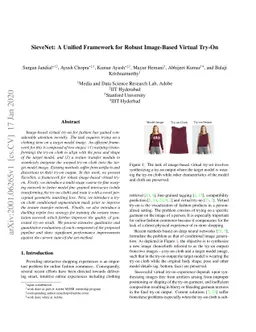 SieveNet: A Unified Framework for Robust Image-Based Virtual Try-On