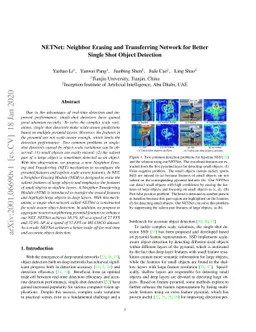 NETNet: Neighbor Erasing and Transferring Network for Better Single Shot
  Object Detection
