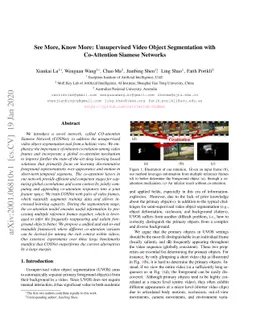 See More, Know More: Unsupervised Video Object Segmentation with
  Co-Attention Siamese Networks