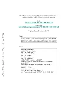 RGB-D Odometry and SLAM