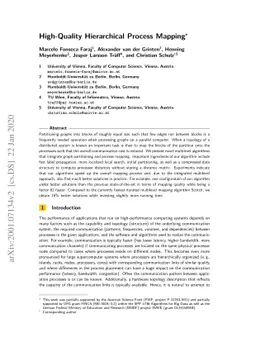 High-Quality Hierarchical Process Mapping