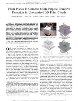 From Planes to Corners: Multi-Purpose Primitive Detection in Unorganized
  3D Point Clouds