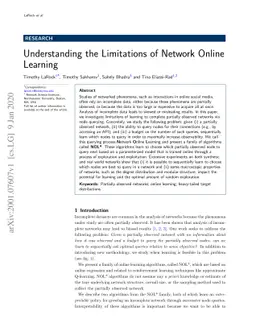 Understanding the Limitations of Network Online Learning