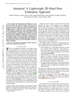 Attention! A Lightweight 2D Hand Pose Estimation Approach
