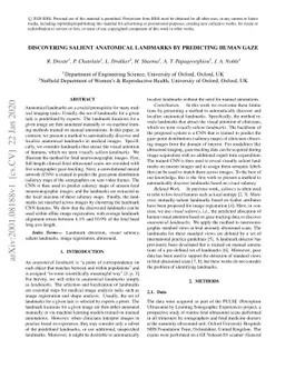 Discovering Salient Anatomical Landmarks by Predicting Human Gaze