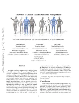 The Whole Is Greater Than the Sum of Its Nonrigid Parts