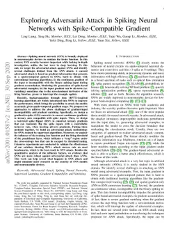 Exploring Adversarial Attack in Spiking Neural Networks with
  Spike-Compatible Gradient