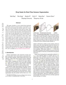 Deep Snake for Real-Time Instance Segmentation