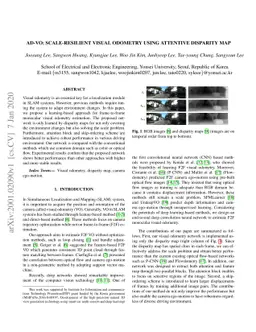 AD-VO: Scale-Resilient Visual Odometry Using Attentive Disparity Map