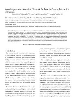 Knowledge-aware Attention Network for Protein-Protein Interaction
  Extraction