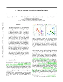 A Nonparametric Off-Policy Policy Gradient