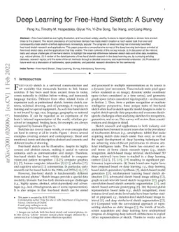 Deep Learning for Free-Hand Sketch: A Survey