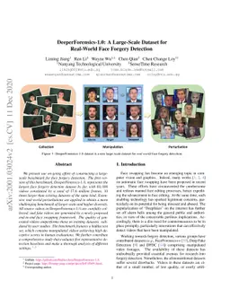 DeeperForensics-1.0: A Large-Scale Dataset for Real-World Face Forgery
  Detection