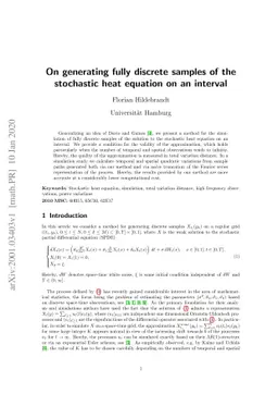On generating fully discrete samples of the stochastic heat equation on
  an interval