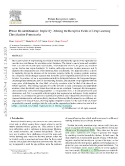 Person Re-identification: Implicitly Defining the Receptive Fields of
  Deep Learning Classification Frameworks