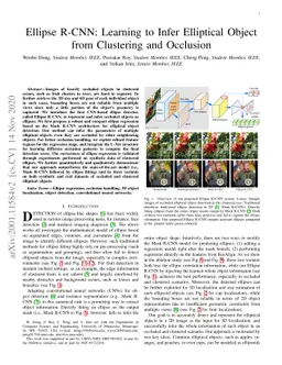 Ellipse R-CNN: Learning to Infer Elliptical Object from Clustering and
  Occlusion