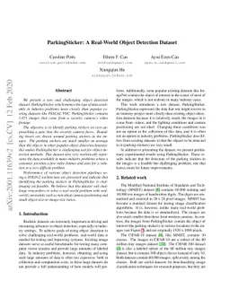 ParkingSticker: A Real-World Object Detection Dataset