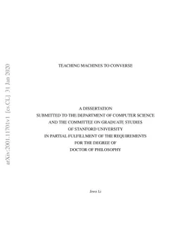 Teaching Machines to Converse