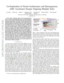 Co-Exploration of Neural Architectures and Heterogeneous ASIC
  Accelerator Designs Targeting Multiple Tasks