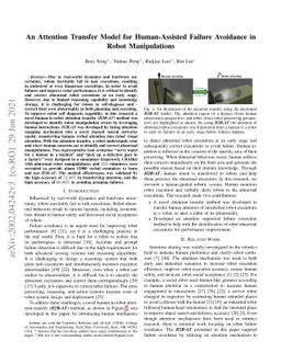An Attention Transfer Model for Human-Assisted Failure Avoidance in
  Robot Manipulations