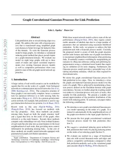 Graph Convolutional Gaussian Processes For Link Prediction