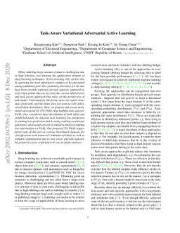 Task-Aware Variational Adversarial Active Learning