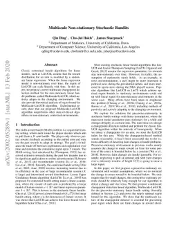 Multiscale Non-stationary Stochastic Bandits