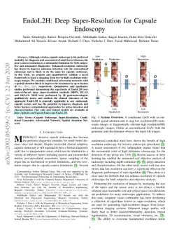 EndoL2H: Deep Super-Resolution for Capsule Endoscopy