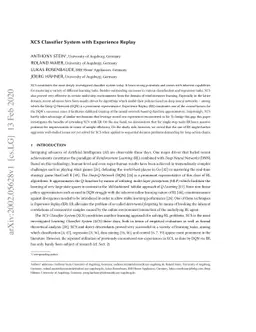 XCS Classifier System with Experience Replay