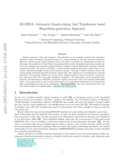 AGATHA: Automatic Graph-mining And Transformer based Hypothesis
  generation Approach