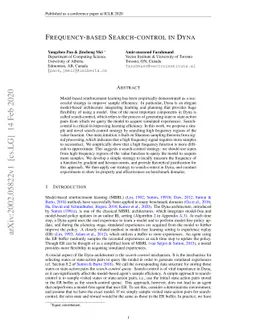 Frequency-based Search-control in Dyna