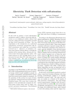 Electricity Theft Detection with self-attention