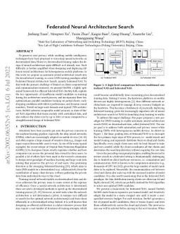 Federated Neural Architecture Search