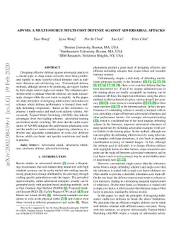 AdvMS: A Multi-source Multi-cost Defense Against Adversarial Attacks