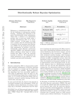 Distributionally Robust Bayesian Optimization
