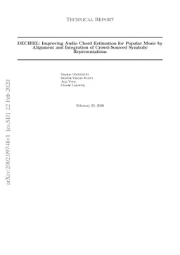 DECIBEL: Improving Audio Chord Estimation for Popular Music by Alignment
  and Integration of Crowd-Sourced Symbolic Representations