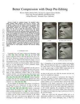 Better Compression with Deep Pre-Editing