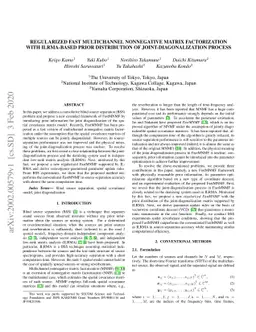 Regularized Fast Multichannel Nonnegative Matrix Factorization with
  ILRMA-based Prior Distribution of Joint-Diagonalization Process