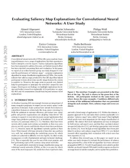 Evaluating Saliency Map Explanations for Convolutional Neural Networks:
  A User Study