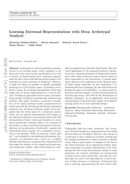 Learning Extremal Representations with Deep Archetypal Analysis