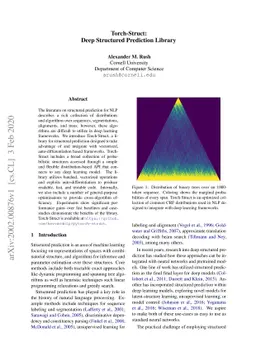 Torch-Struct: Deep Structured Prediction Library