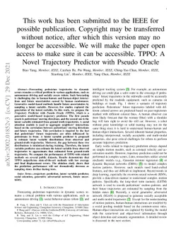 TPPO: A Novel Trajectory Predictor with Pseudo Oracle
