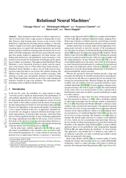 Relational Neural Machines