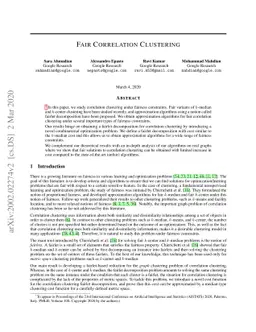 Fair Correlation Clustering