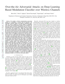 Over-the-Air Adversarial Attacks on Deep Learning Based Modulation
  Classifier over Wireless Channels