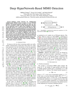 Deep HyperNetwork-Based MIMO Detection