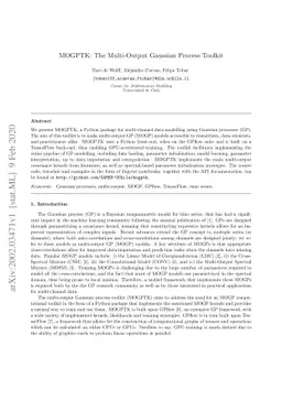 MOGPTK: The Multi-Output Gaussian Process Toolkit